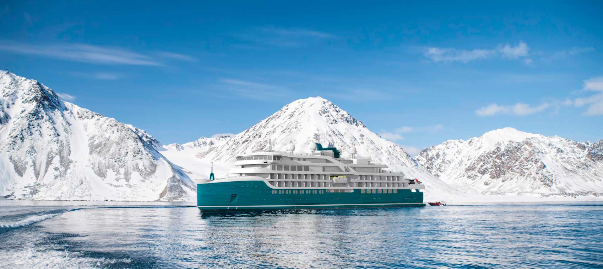 Minerva is an electrically-powered expedition vessel designed for the ultimate traveler experience with all the necessary amenities. She is the first of three vessels that Helskinki Shipyard will build for Swan Hellenic, a British operator focused on expedition vessels.